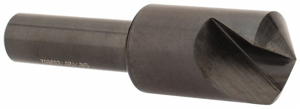 Hertel 19209 5/8" Head Diam, 3/8" Shank Diam, 1 Flute 120&deg; High Speed Steel Countersink Image