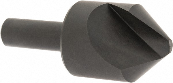 Hertel 18042 1-1/4" Head Diam, 1/2" Shank Diam, 1 Flute 82&deg; High Speed Steel Countersink Image