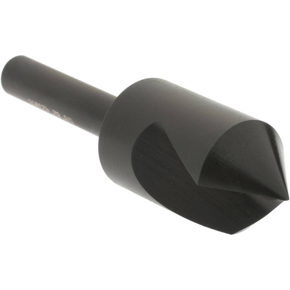 Hertel 18027 5/8" Head Diam, 1/4" Shank Diam, 1 Flute 82&deg; High Speed Steel Countersink Image