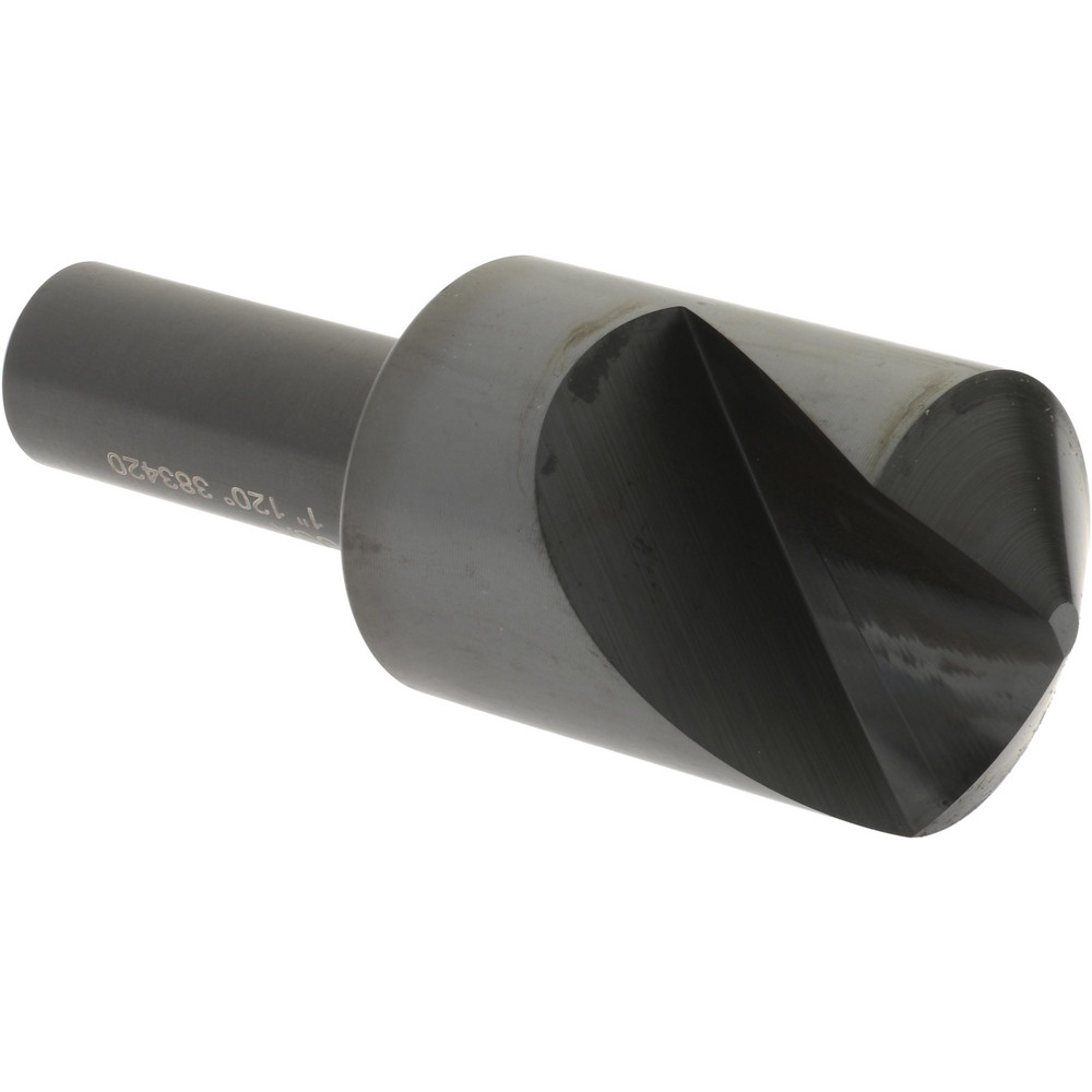 Hertel 18040 1" Head Diam, 1/2" Shank Diam, 1 Flute 120&deg; High Speed Steel Countersink Image