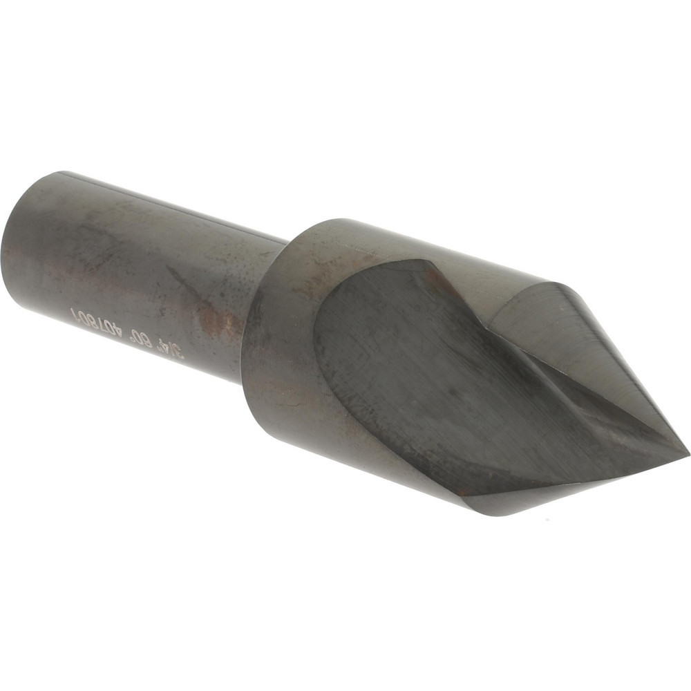 Hertel 18031 3/4" Head Diam, 1/2" Shank Diam, 1 Flute 60&deg; High Speed Steel Countersink Image