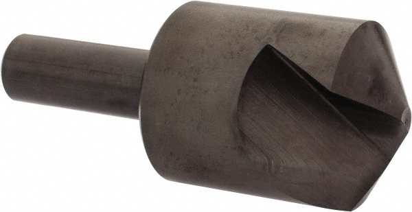 Hertel 19192 1-1/4" Head Diam, 1/2" Shank Diam, 1 Flute 120° High Speed Steel Countersink Image