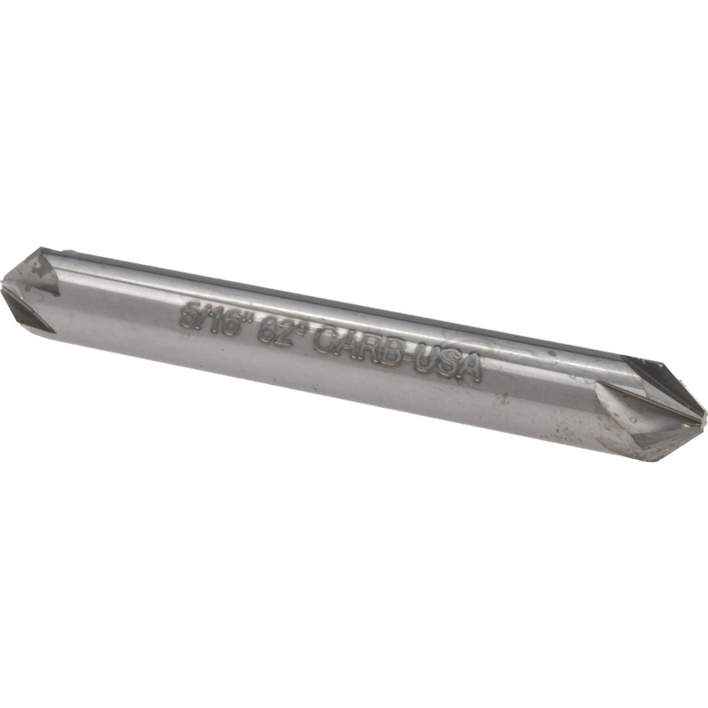 Hertel 336-204060 5/16" Head Diam, 5/16" Shank Diam, 6 Flute 82&deg; Solid Carbide Countersink Image