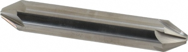 Hertel 336-206050 1/2" Head Diam, 1/2" Shank Diam, 6 Flute 60° Solid Carbide Countersink Image