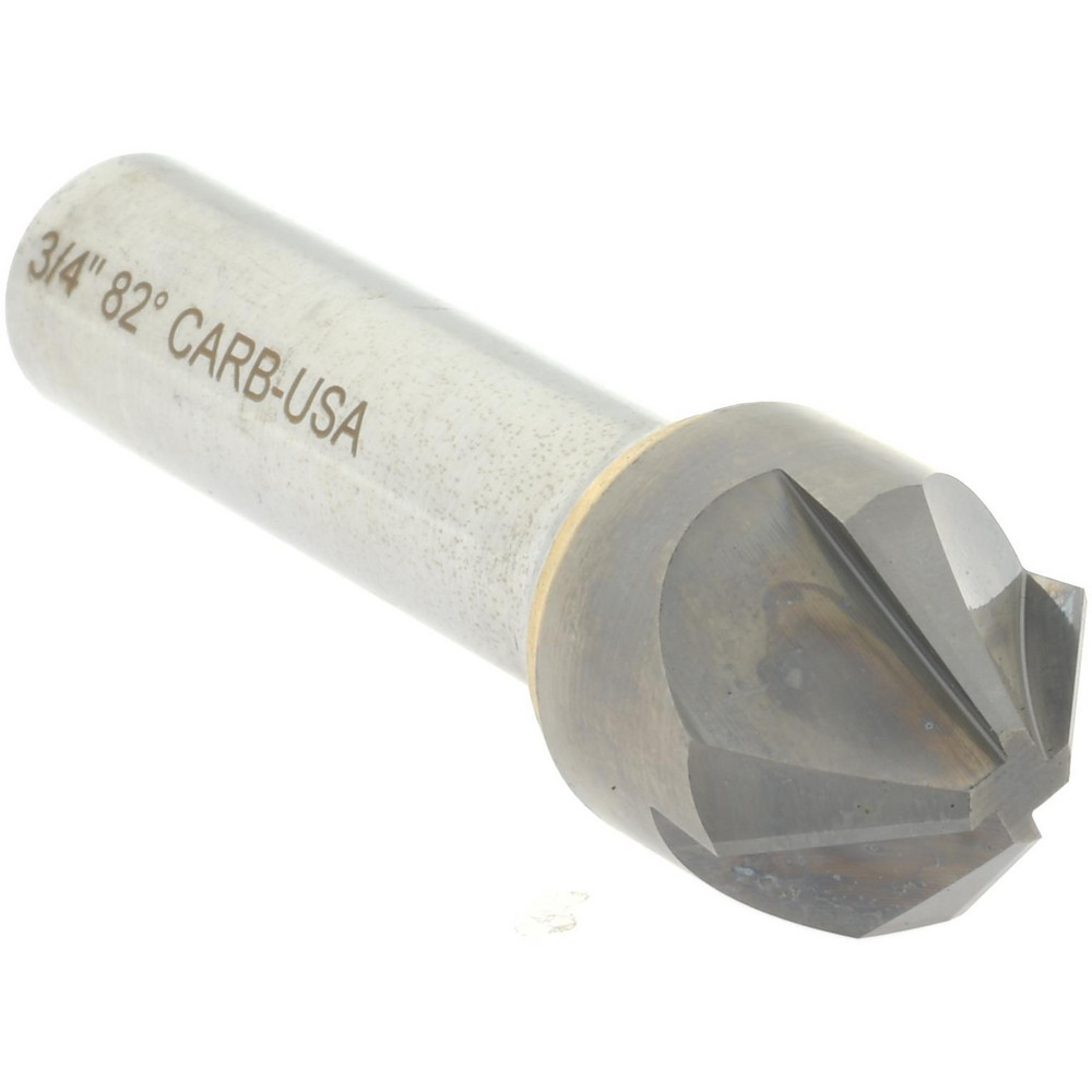 Hertel 334-008060 Countersink: 3/4" Head Dia, 82 &deg; Included Angle, 4 Flutes, Carbide Image