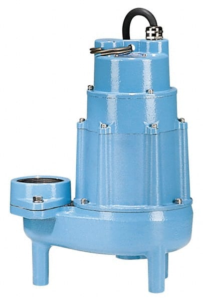 Sewage Pump: Manual, 2 hp, 17.5 & 18A, 230V