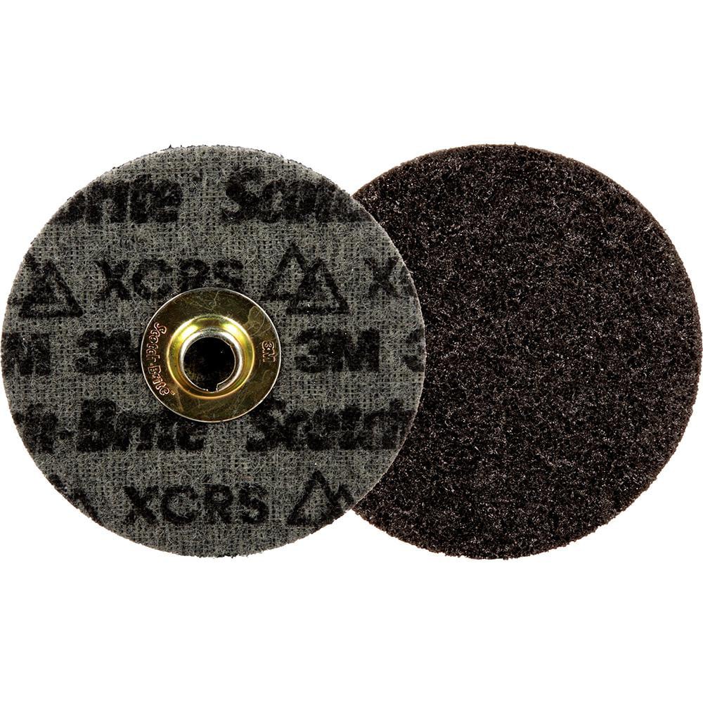 Quick-Change Disc: TN, 4-1/2" Dia, Precision Shaped Ceramic, Non-Woven