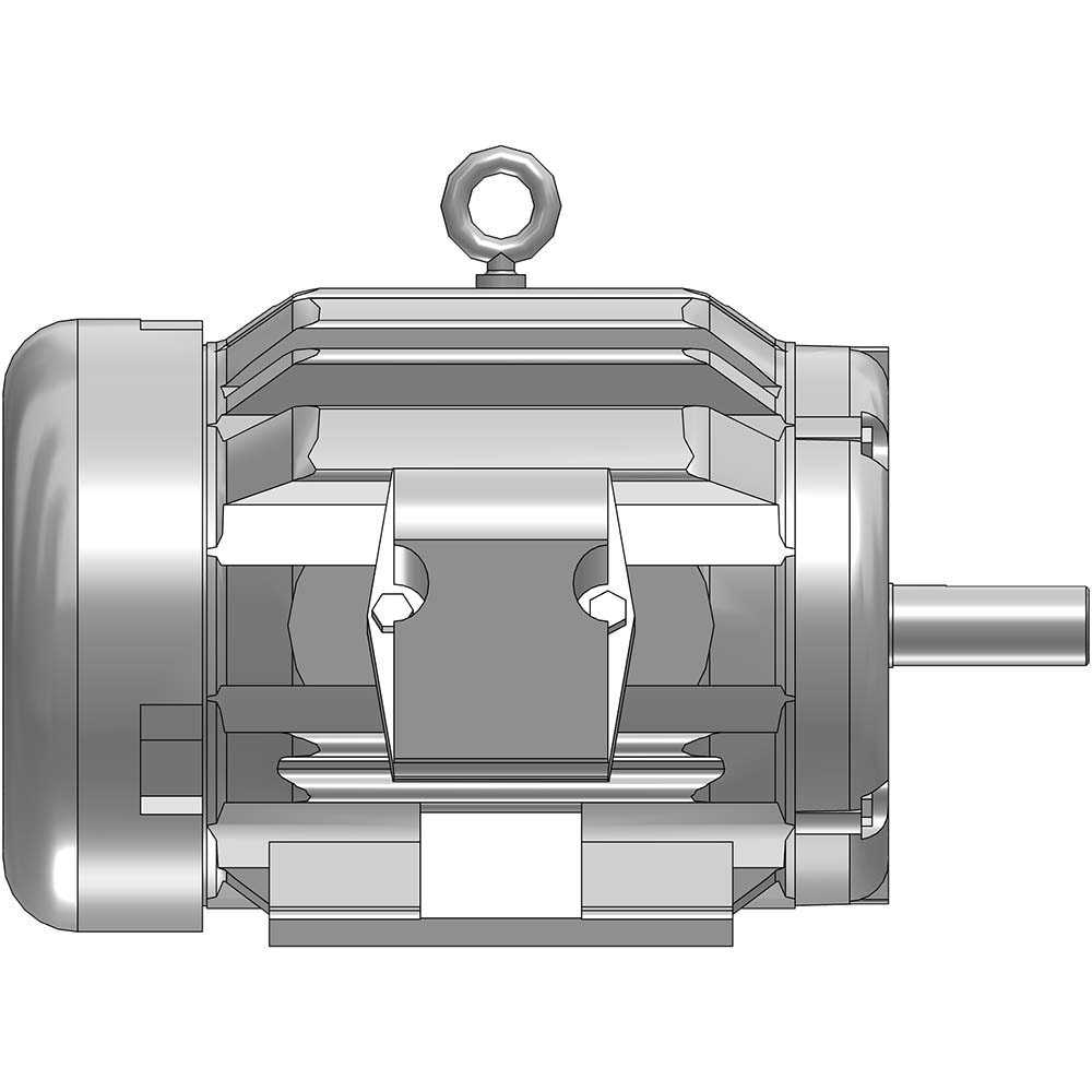 Baldor Reliance - Three Phase AC Motor: TEFC Enclosure | MSC Direct