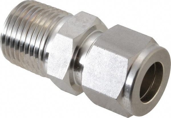 Ham-Let 3008996 Compression Tube Connector: 1/2" Thread, Compression x MNPT Image