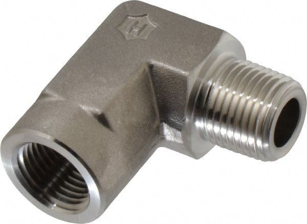 Ham-Let Stainless Steel 316 Let-Lok Compression Fitting 90 Degree Elbow 1//4 NPT Male x Tube OD