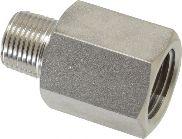 Ham-Let 3001154 Pipe Adapter: 1/2 x 3/8" Fitting, 316 Stainless Steel 