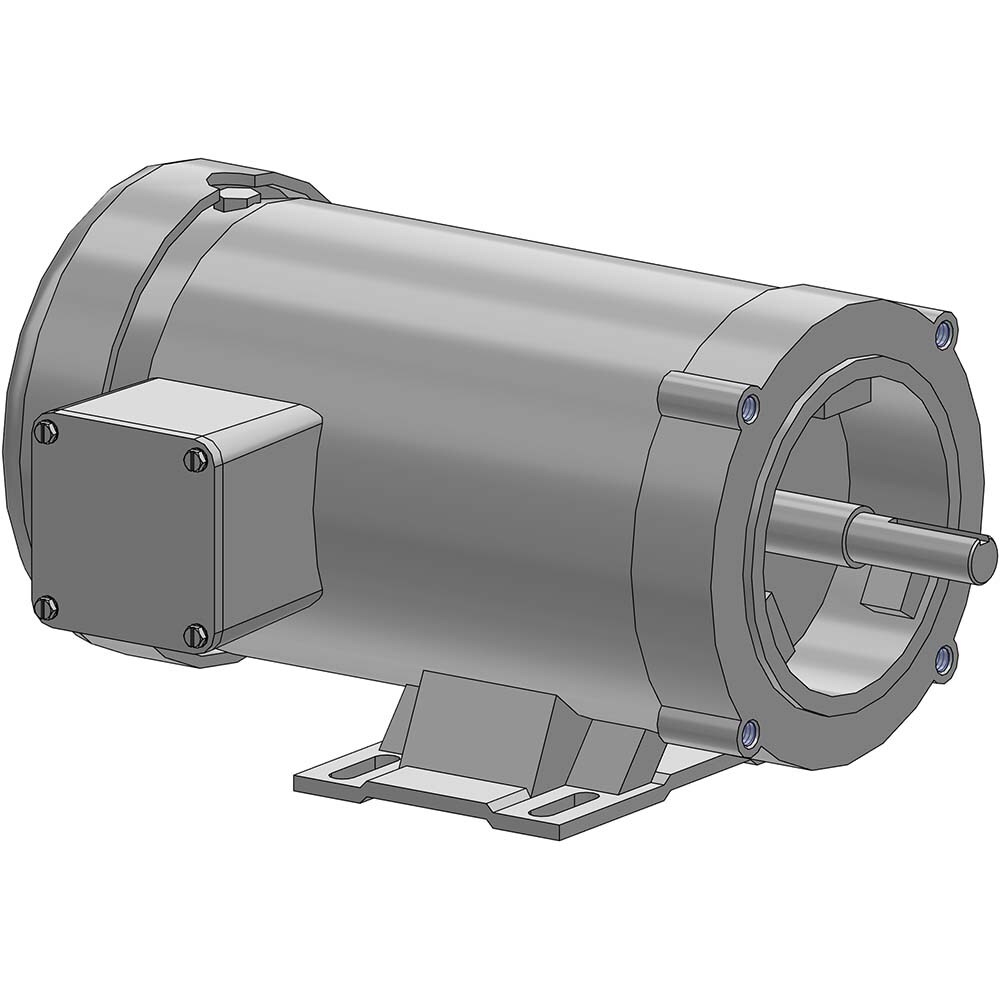 Three Phase AC Motor: TEFC Enclosure