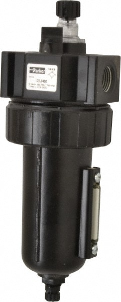 Parker 07L34BE Standard Compressed Air Lubricator: 1/2" Port, NPT Ends, 90 CFM Image