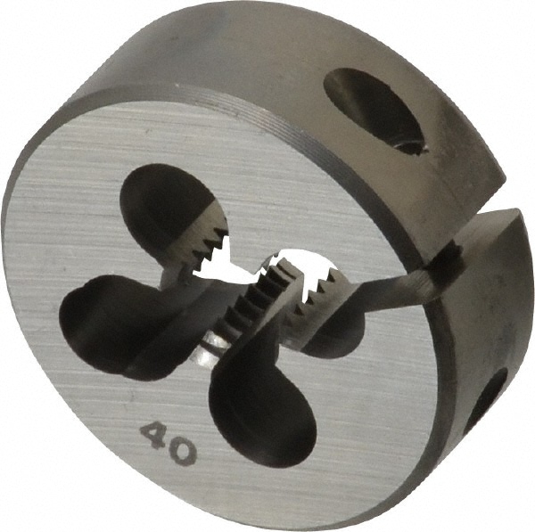 OSG 2702900 Round Die: 1/4-24, 3/8" OD, High Speed Steel Image