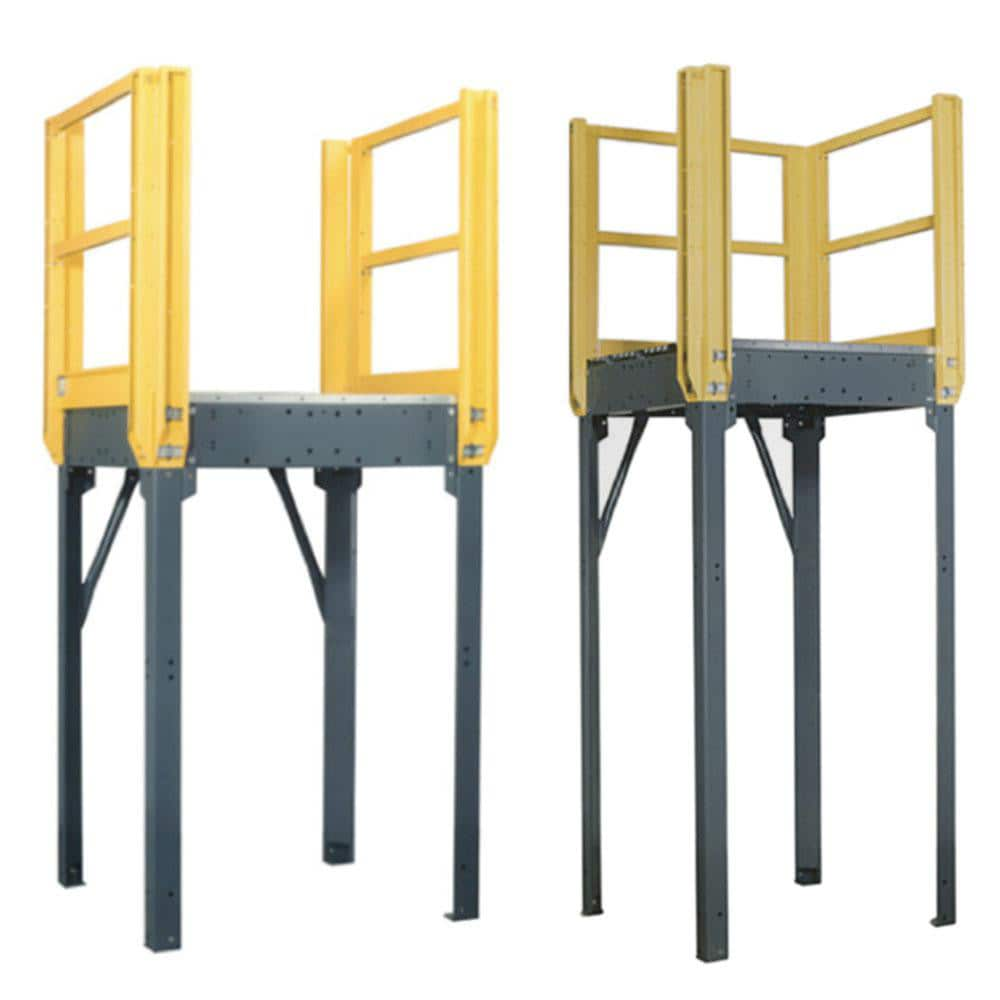 Equipto - Mezzanines; Type: Landing; Width (Feet): 4; Height (Feet): 8