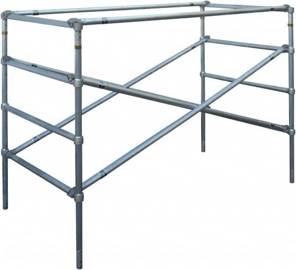 Werner 4211 Guard Rail Section Aluminum Wide Span Scaffolding 