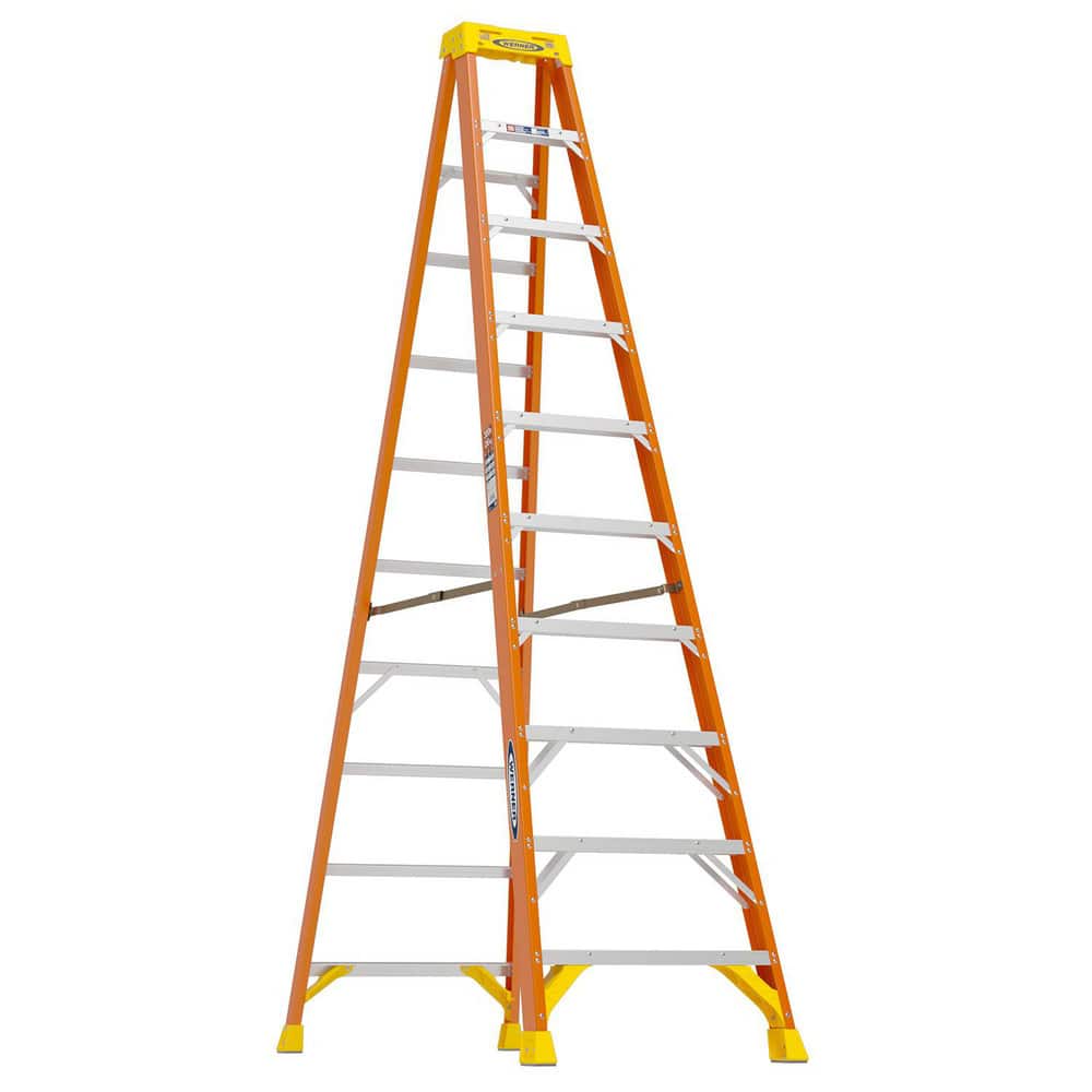 Werner 6210 10ft Type iA 300lb Ladder, Step Fiberglass