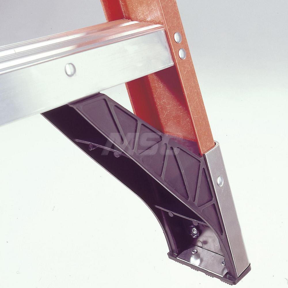 Werner - 8 Steps, 10' High, Type IAA Rating, Fiberglass Platform Ladder - 89408447 - MSC Industrial Supply