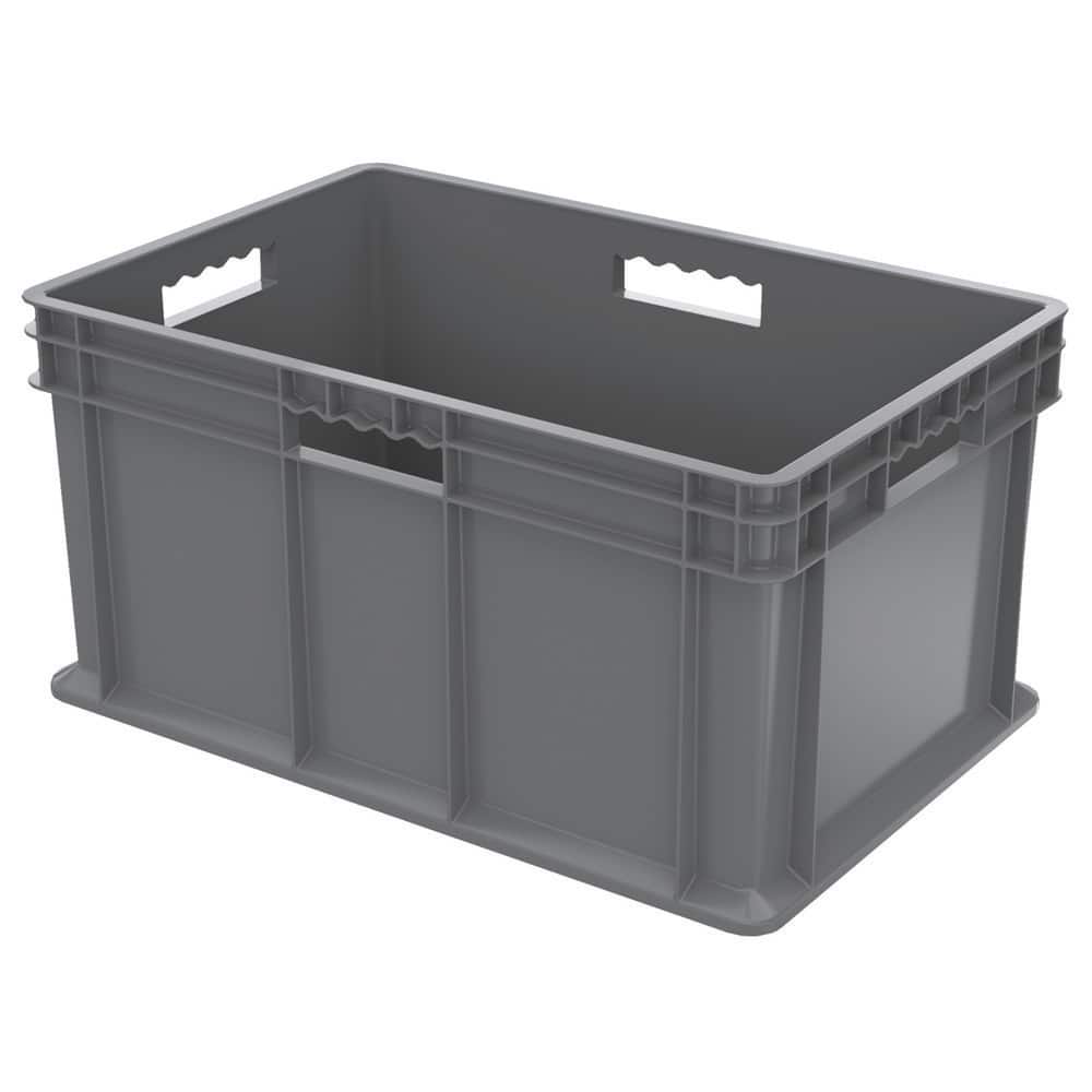 AKRO-MILS 37682 Polyethylene Storage Tote: 125 lb Capacity 