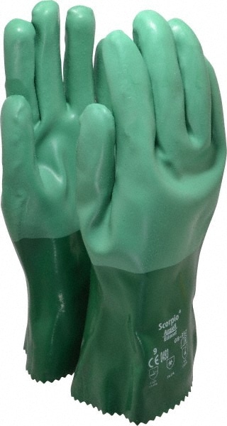 Chemical Resistant Work Gloves (Large - Size 9) - 8-352L