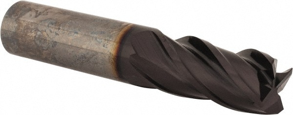 Guhring 9031130095200 Square End Mill: 3/8 Dia, 5/8 LOC, 3/8 Shank Dia, 2 OAL, 4 Flutes, Solid Carbide Image