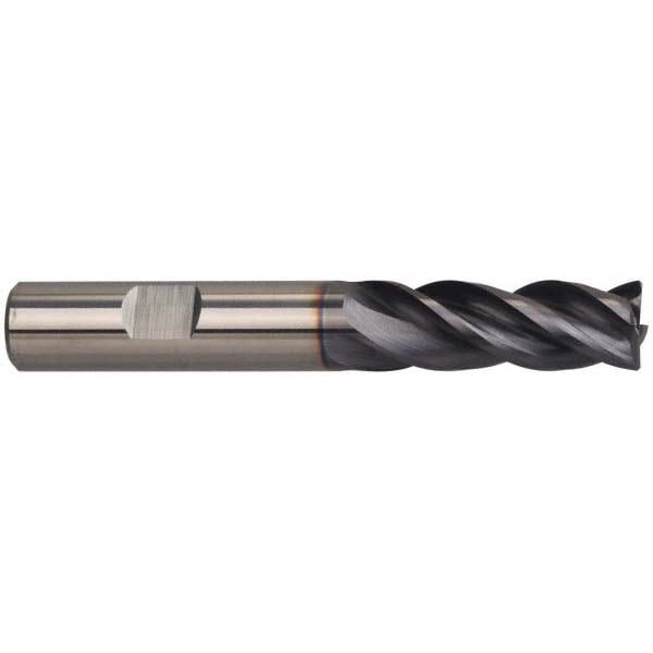 Guhring 9030800254000 Square End Mill: 1 Dia, 1-1/2 LOC, 1 Shank Dia, 4 OAL, 4 Flutes, Solid Carbide Image