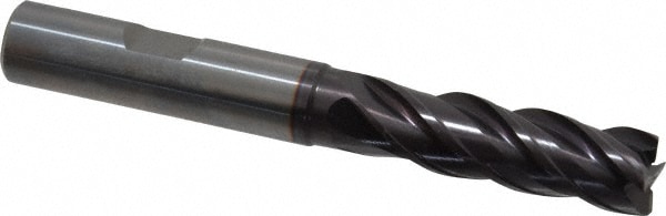 Guhring 9038710120000 Square End Mill: 0.472 Dia, 1.417 LOC, 4 Flutes, Solid Carbide Image