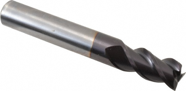 Guhring 9037410120000 Square End Mill: 0.472 Dia, 0.866 LOC, 3 Flutes, Solid Carbide Image