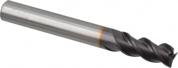 Guhring 9037410075000 Square End Mill: 0.295 Dia, 5/8 LOC, 3 Flutes, Solid Carbide Image