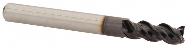 Guhring 9037410065000 Square End Mill: 0.256 Dia, 0.512 LOC, 3 Flutes, Solid Carbide Image