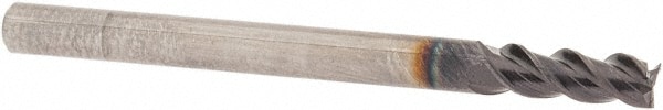 Guhring 9037410030000 Square End Mill: 0.118 Dia, 0.276 LOC, 3 Flutes, Solid Carbide Image