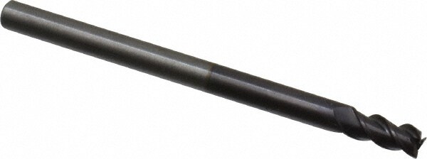 Guhring 9037410035000 Square End Mill: 0.138 Dia, 0.276 LOC, 3 Flutes, Solid Carbide Image