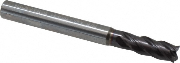 Guhring 9037360060000 Square End Mill: 0.236 Dia, 0.512 LOC, 4 Flutes, Solid Carbide Image