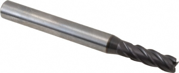 Guhring 9037360050000 Square End Mill: 0.197 Dia, 0.512 LOC, 4 Flutes, Solid Carbide Image