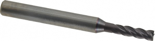 Guhring 9037360040000 Square End Mill: 0.157 Dia, 0.433 LOC, 4 Flutes, Solid Carbide Image