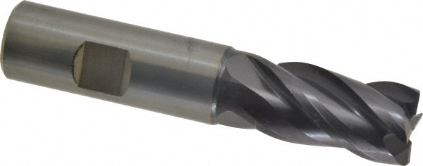 Guhring 9037320180000 Square End Mill: 0.709 Dia, 1.26 LOC, 4 Flutes, Solid Carbide Image