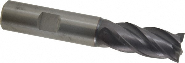 Guhring 9037320140000 Square End Mill: 0.551 Dia, 1.024 LOC, 4 Flutes, Solid Carbide Image