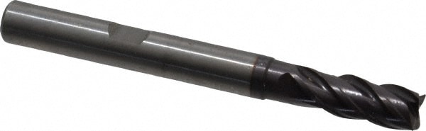 Guhring 9037320060000 Square End Mill: 0.236 Dia, 0.512 LOC, 4 Flutes, Solid Carbide Image