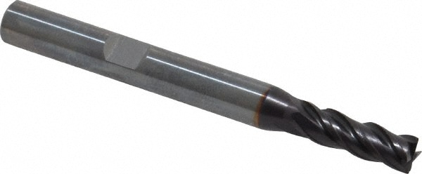 Guhring 9037320050000 Square End Mill: 0.197 Dia, 0.512 LOC, 4 Flutes, Solid Carbide Image