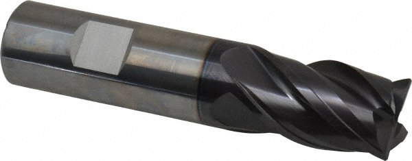 Guhring 9037310200000 Square End Mill: 0.787 Dia, 1.024 LOC, 4 Flutes, Solid Carbide Image