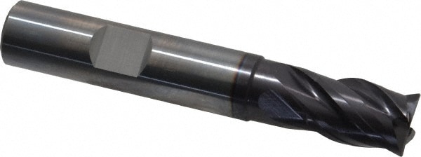 Guhring 9037310120000 Square End Mill: 0.472 Dia, 5/8 LOC, 4 Flutes, Solid Carbide Image