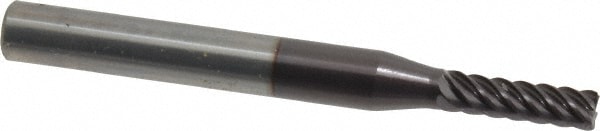 Guhring 9036890040000 Square End Mill: 0.157 Dia, 0.433 LOC, 6 Flutes, Solid Carbide Image