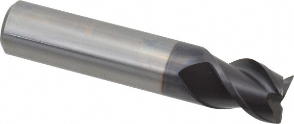 Guhring 9035400160000 Square End Mill: 5/8 Dia, 5/8 LOC, 3 Flutes, Solid Carbide Image