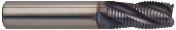 Guhring 9031890063500 Square End Mill: 1/4 Dia, 3/4 LOC, 1/4 Shank Dia, 2-1/2 OAL, 4 Flutes, Solid Carbide Image