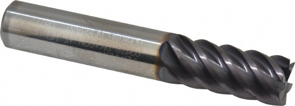 Guhring 9031790127000 Corner Chamfer End Mill: 0.5" Dia, 1" LOC, 6 Flute, 0.006" Chamfer Width, Solid Carbide Image