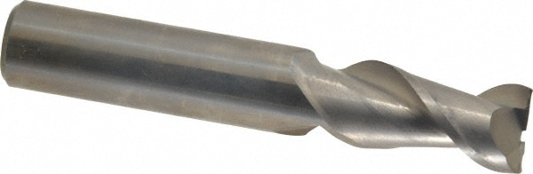 Guhring 9031740127000 Square End Mill: 1/2 Dia, 1 LOC, 1/2 Shank Dia, 3 OAL, 2 Flutes, Solid Carbide Image