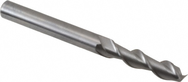 Guhring 9031740047600 Square End Mill: 3/16 Dia, 9/16 LOC, 3/16 Shank Dia, 2 OAL, 2 Flutes, Solid Carbide Image