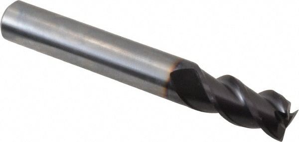 Guhring 9037410100000 Square End Mill: 0.394 Dia, 0.748 LOC, 3 Flutes, Solid Carbide Image