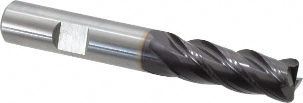 Guhring 9030790127060 Corner Radius End Mill: 1/2" Dia, 1-1/4" LOC, 0.062" Radius, 4 Flutes, Solid Carbide Image