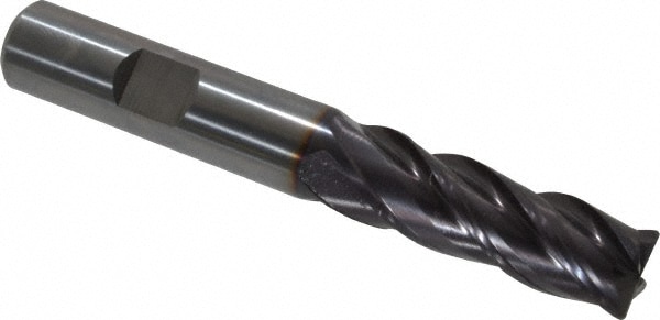 Guhring 9030790127050 Corner Radius End Mill: 1/2" Dia, 1-1/4" LOC, 0.04" Radius, 4 Flutes, Solid Carbide Image